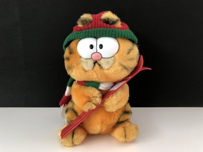 画像1: USA ヴィンテージ ガーフィールド ぬいぐるみ Garfield 1980s