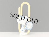 スヌーピー テニス ビッグクリップ USA ヴィンテージ vintage USA SNOOPY 