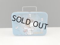 スヌーピー フライングエース TIN 缶 ヴィンテージ USA PEANUTS オールド