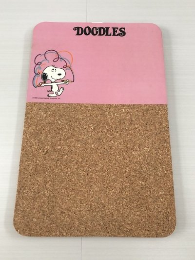 画像4: スヌーピー ヴィンテージ Cork/ Write＆Wipe Boad コルクボード USA SNOOPY PEANUTS