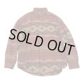 USED 長袖 コットンシャツ ネイティブ エスニック