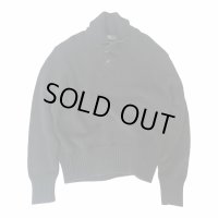 USED ラルフローレン ショールカラー コットンニット Ralph Lauren