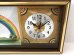 画像5: ヴィンテージ ウォールクロック 虹 お花 フラワー キノコ シャドーボックス 壁掛け時計 置時計 1970's アンティーク ビンテージ
