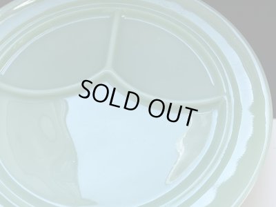 画像5: ファイヤーキング ジェダイ ３コンパートメント プレート 前期 皿 レストランウェア Fire-king ヴィンテージ 1950's