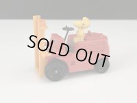 レア KOMATSU 刻印あり ウッドストック フォークリフト AVIVA社製 ヴィンテージ Mini Diecast ミニダイキャスト ミニカー TOY 1970's 1980's  トミカ