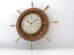 画像8: 1960's ゼネラルエレクトリック ラダーモチーフ 舵 壁掛け時計 ヴィンテージ アンティーク ウォールクロック vintage GENERAL ELECTRIC USA 