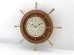 画像1: 1960's ゼネラルエレクトリック ラダーモチーフ 舵 壁掛け時計 ヴィンテージ アンティーク ウォールクロック vintage GENERAL ELECTRIC USA  (1)