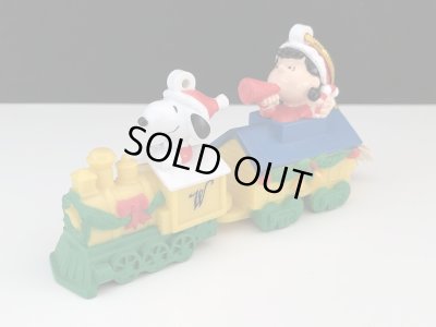 画像1: USA SNOOPY スヌーピー ルーシー 2個セット PVC フィギュア Whitman's オールド PEANUTS ヴィンテージ