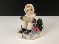 クリスマスオブジェ 天使 エンジェル 置物 USA オールド ヴィンテージ 