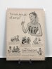 画像1: CANNON ビンテージ LIFE誌 1947年 ビンテージ広告 切り取り アドバタイジング ポスター (1)
