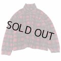 USED WOOLRICH ウールリッチ チェック ハーフジップ フリースジャケット