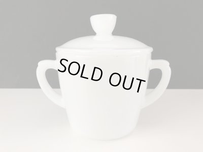 画像3: ファイヤーキング プリムローズ シュガーポット 蓋つき 1960年〜62年 Fire-king ヴィンテージ USA