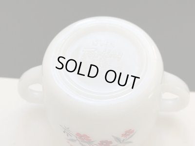 画像8: ファイヤーキング プリムローズ シュガーポット 蓋つき 1960年〜62年 Fire-king ヴィンテージ USA