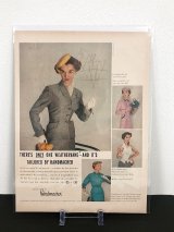 HANDMACHER ビンテージ LIFE誌 1953年 ビンテージ広告 切り取り アドバタイジング ポスター