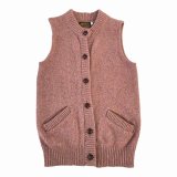 USED 80's Eddie bauer Knit vest cardigan /エディーバウアー ニットベスト