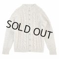USED 80's denmark handknit cardigan / デンマーク ニットカーディガン