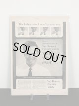Van Heusen ビンテージ LIFE誌 1953年 ビンテージ広告 切り取り アドバタイジング ポスター