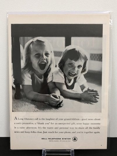 画像2: BELL TELEPHONE SYSTEM ビンテージ LIFE誌 1959年 ビンテージ広告 切り取り アドバタイジング ポスター