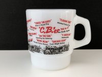 ファイヤーキング C.B'er アドマグ Fire-king USA ヴィンテージ