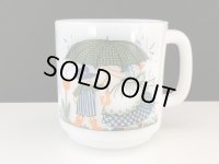 グラスベイク 女の子 マグ ヴィンテージ Glasbake USA