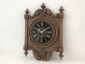 BURWOOD社製 1960s 1970s ヴィンテージ ウォールクロック 壁掛け時計 ヴィクトリアン アンティーク USA vintage