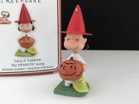 ルーシー ハロウィン Halloween HALLMARK オーナメント 箱入り スヌーピー PEANUTS フィギュア SNOOPY オールド ビンテージ