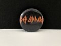 Def Leppard ビンテージ 缶バッジ 缶バッチ USA vintage ヴィンテージ