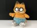 画像1: USA ヴィンテージ 目が動く ガーフィールド ぬいぐるみ Garfield 1980s vintage (1)