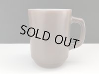ファイヤーキング 9oz カラーマグ ブラウン 茶 マグカップ Fire-king ヴィンテージ USA