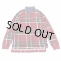USED CHAPS ラルフローレン L/S ポロ デニム×チェック Ralph Lauren