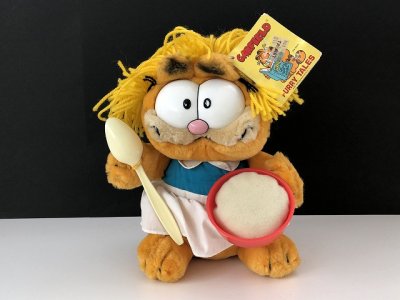 画像1: USA ヴィンテージ ガーフィールド ぬいぐるみ Garfield 1980s