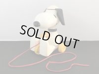スヌーピー ウッドストック 1970's 1980's HASBRO製 PULL TOY ヴィンテージ vintage SNOOPY PEANUTS USA
