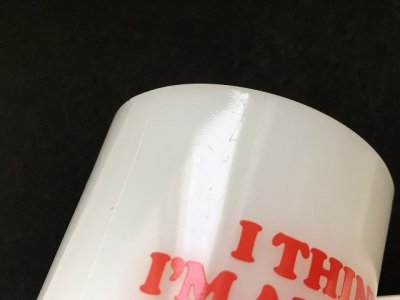 画像9: ファイヤーキング スヌーピー モーニングアレルギー マグカップ USA ヴィンテージ Fire-king SNOOPY PEANUTS