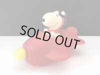 レア ヴィンテージ スヌーピー フライングエース ボトル SNOOPY vintage USA 