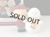 1993年 チャーリーブラウン & スノーマン HALLMARK オーナメント 箱入り KEEPSAKE スヌーピー PEANUTS SNOOPY ヴィンテージ
