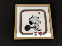 スヌーピー PEANUTS 1970's ヴィンテージ ミラー 鏡 壁掛け vintage USA