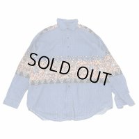 USED 長袖 デザインシャツ