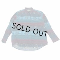 USED Cabelas カベラス ネイティブ柄 Native 長袖シャツ