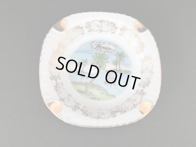 画像1: USA ヴィンテージ スーベニア アッシュトレイ フロリダ州 灰皿 Florida vintage souvenir ashtray