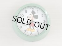 レア!! ミッキーマウス ディズニー ウォールクロック ヴィンテージ アンティーク 壁掛け時計 DISNEY USA