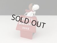 スヌーピー レッドバロン フライングエース オーナメント 置物 オールド vintage SNOOPY PEANUTS USA