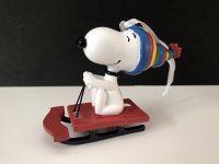 スヌーピー フィギュア オーナメント PEANUTS オールド USA ヴィンテージ