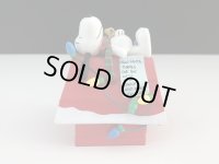 スヌーピー ドッグハウス クリスマス オーナメント PEANUTS オールド USA ヴィンテージ