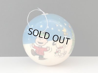 画像4: ビンテージ スヌーピー PEANUTS クリスマス ball ボール オーナメント USA SNOOPY vintage 