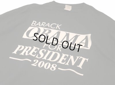 画像2: USED 半袖Tシャツ 2008年 オバマ大統領 S/S Tee 