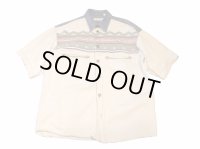 USED 半袖シャツ ネイティブ柄 デニム S/S Shirts