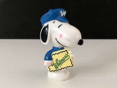 画像1: USA SNOOPY スヌーピー PVC フィギュア Whitman's オールド ビンテージ PEANUTS