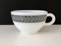 オールドパイレックス グレーリーフ カップ USA ヴィンテージ OLD PYREX