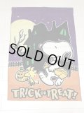 スヌーピー ウッドストック BIG FLAG フラッグ ハロウィン HALLOWEEN SNOOPY PEANUTS USA