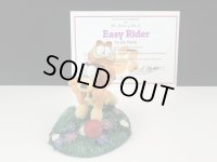 ガーフィールド オーディー ヴィンテージ Danbury Mint ダンバリーミント 1993s [Easy Rider] シリアルナンバーカード付 フィギュア 置物 USA GARFIELD